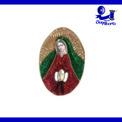 Aplicaciones de Lentejuelas, Virgen Mod.150