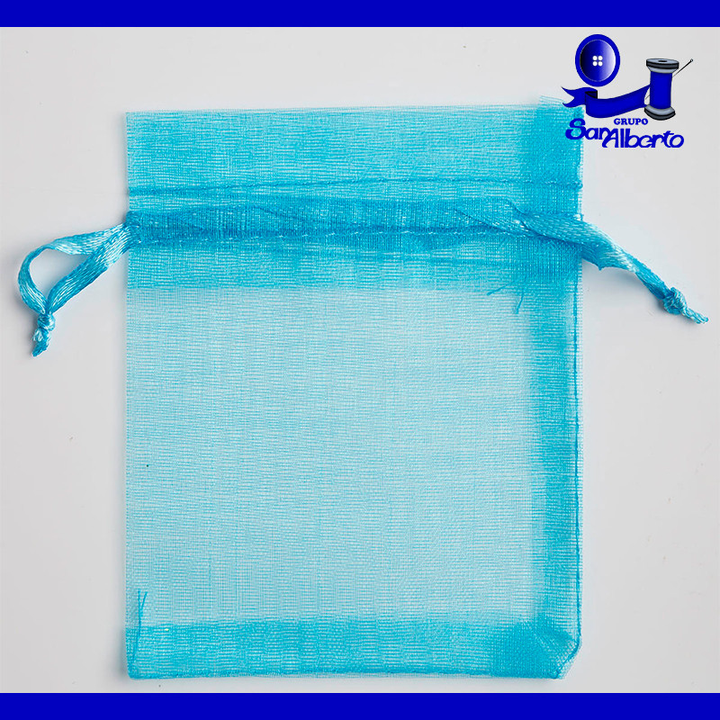 Bolsa de organza confeccionada