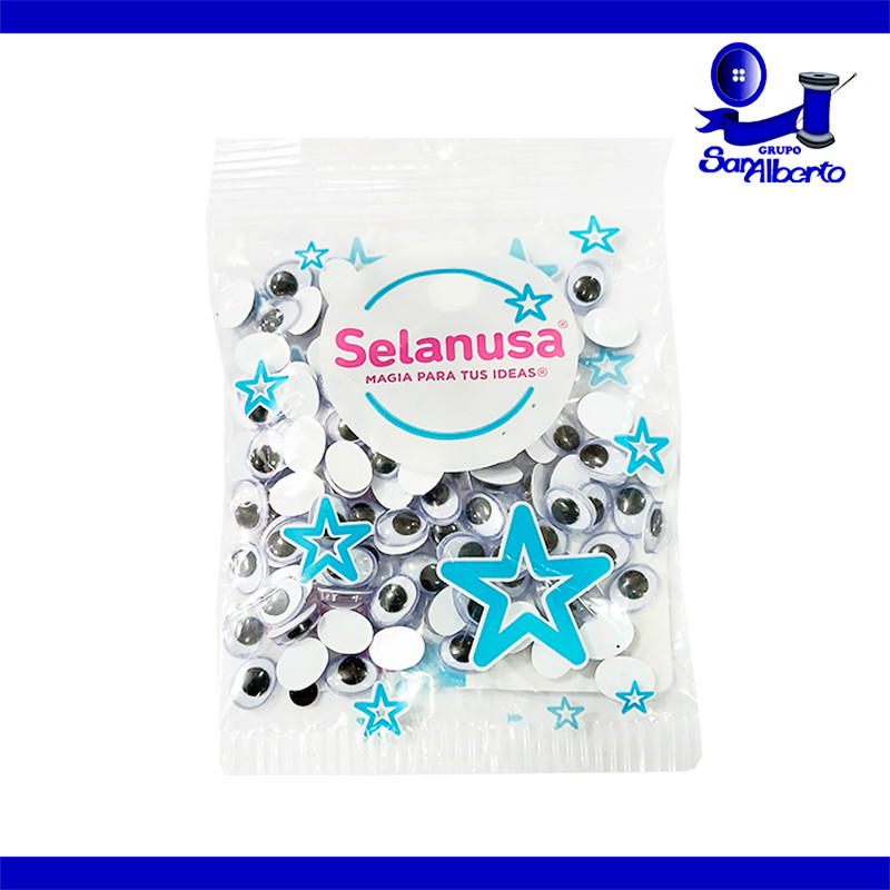 Ojo Movible Ovalado 7x10