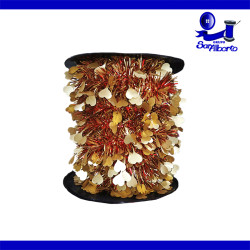 Guía Metálica Corazones Rojo/Oro Mod. 906-05