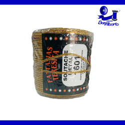 Soutache Metálico Teresita Mod. 1601 Oro/Plata