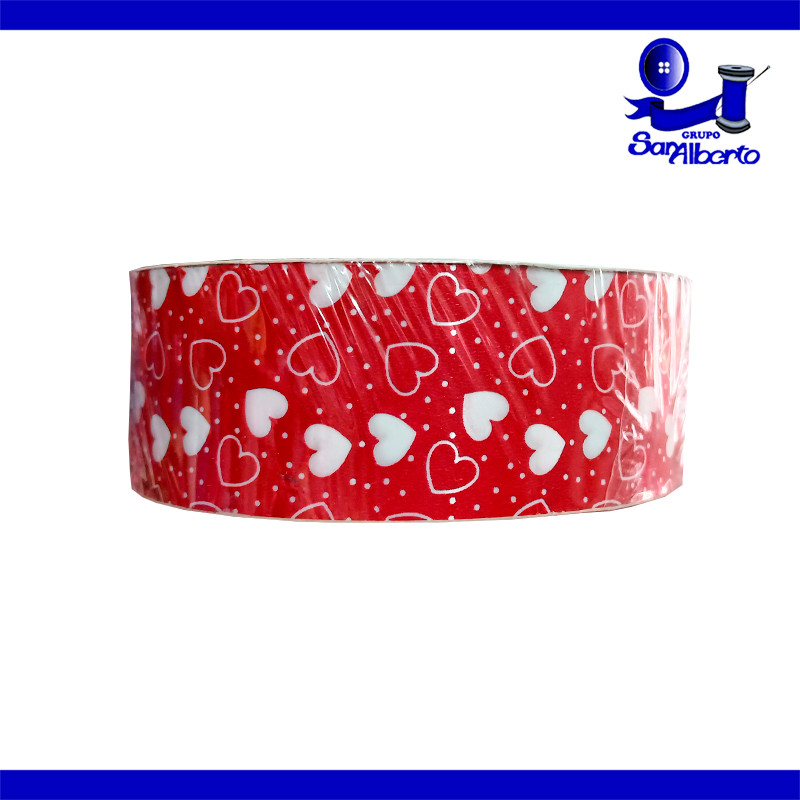 Celosa Novios Corazón Rojo-Blanco Mod. 057-09