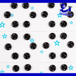 Broche de Presión No.00 Negro