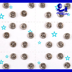 Broche de Presión No.00 Níquel