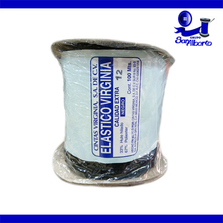 Elástico Poliéster Virginia no.12