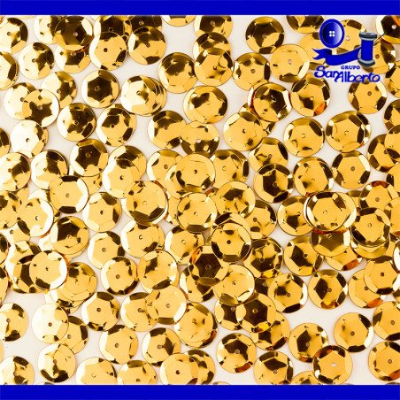 Lentejuela Metálica tipo Cazuela No. 10