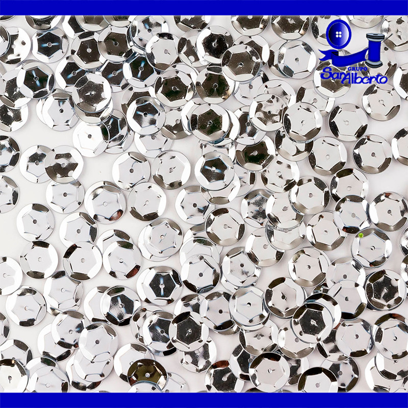 Lentejuela Metálica tipo Cazuela No. 10