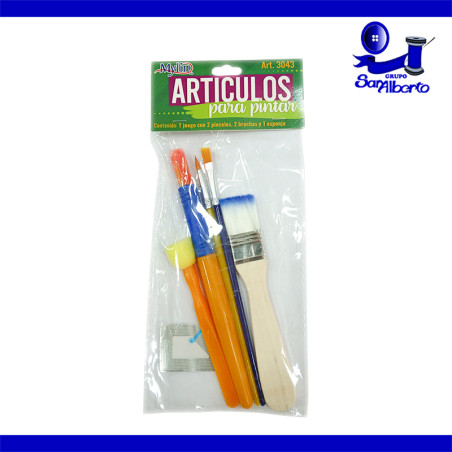 Pinceles Surtidos Mylin Mod. 3043