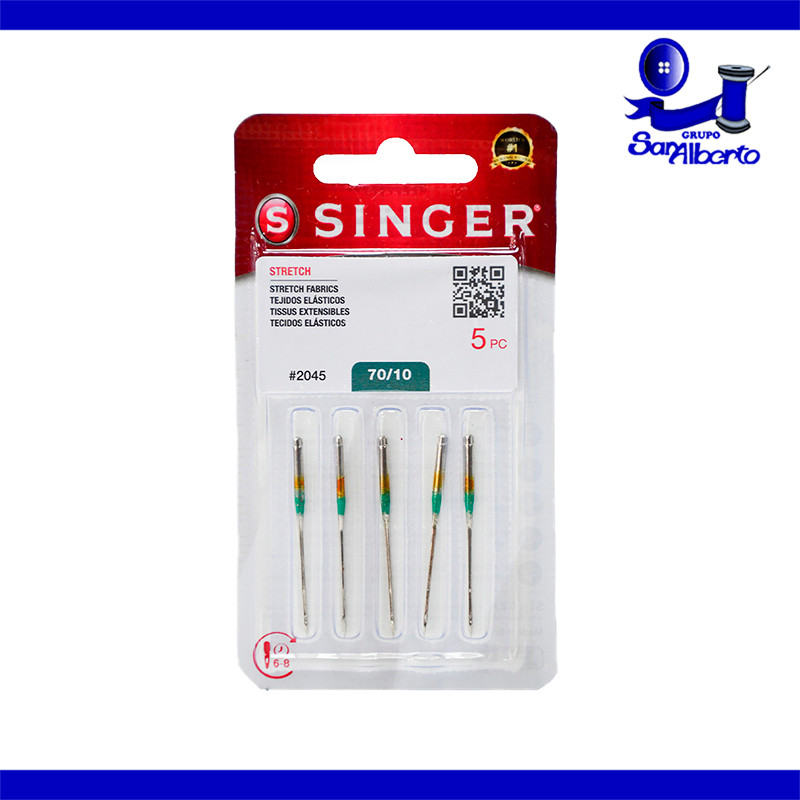 Aguja para Máquina de Coser Singer No. 10