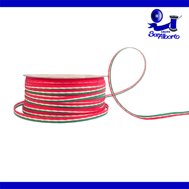 Listón tricolor No.0 Yaoska