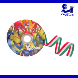 Listón No.3 Yaoska Tricolor