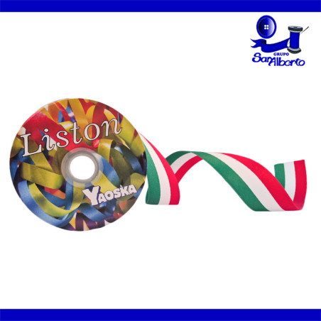 Listón No.9 Yaoska Tricolor