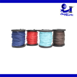 Hilo Cañamo Paquete con 12 tubos Bco, Neg, Color