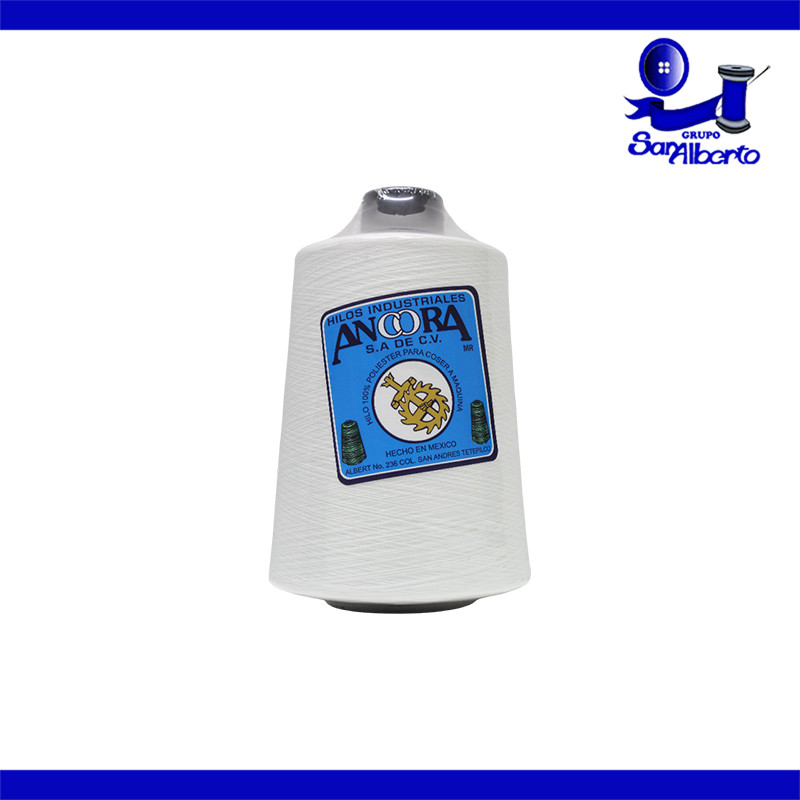 Hilo Ancora Blanco Mediano en Cono