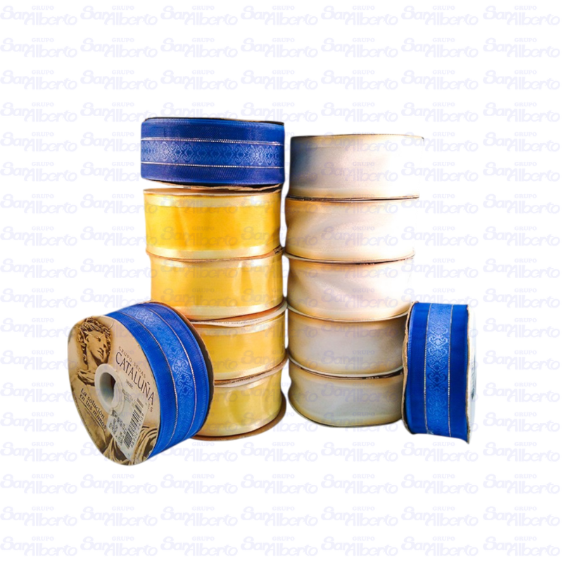 Paquete Listón Organza Cataluña- 55502