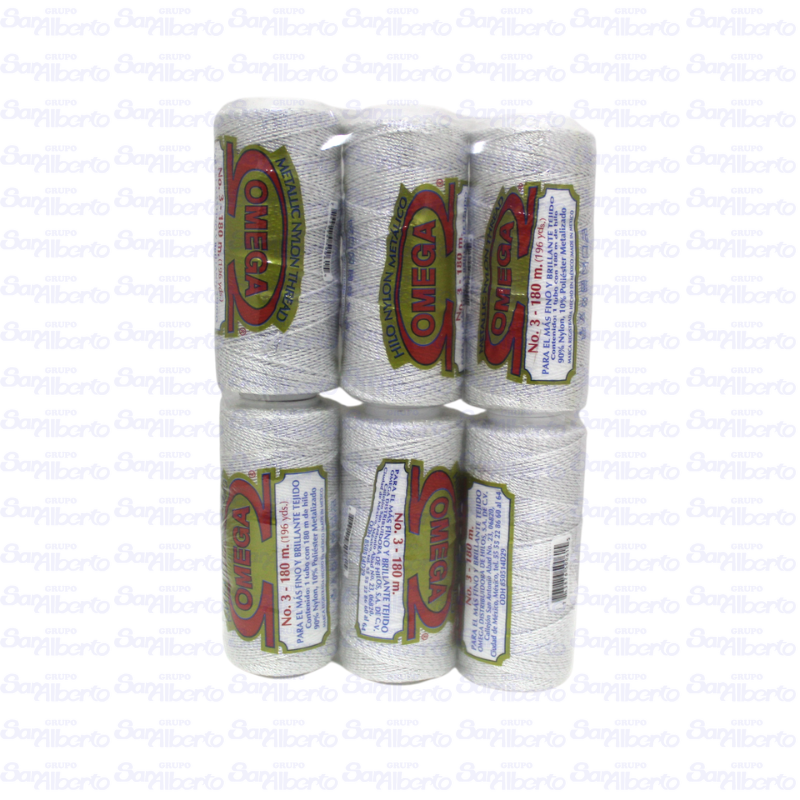 Hilo Nylon Metálico No. 3 OMEGA