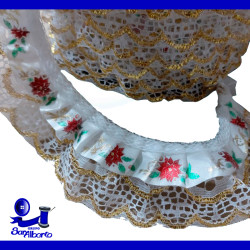 Encaje de Navidad 33020