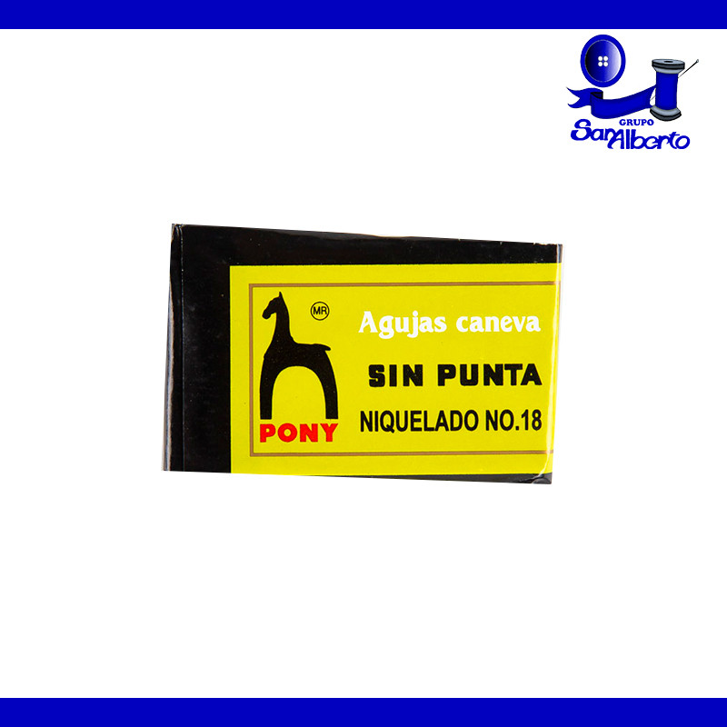 Aguja de Caneva Pony S/P NO. 18