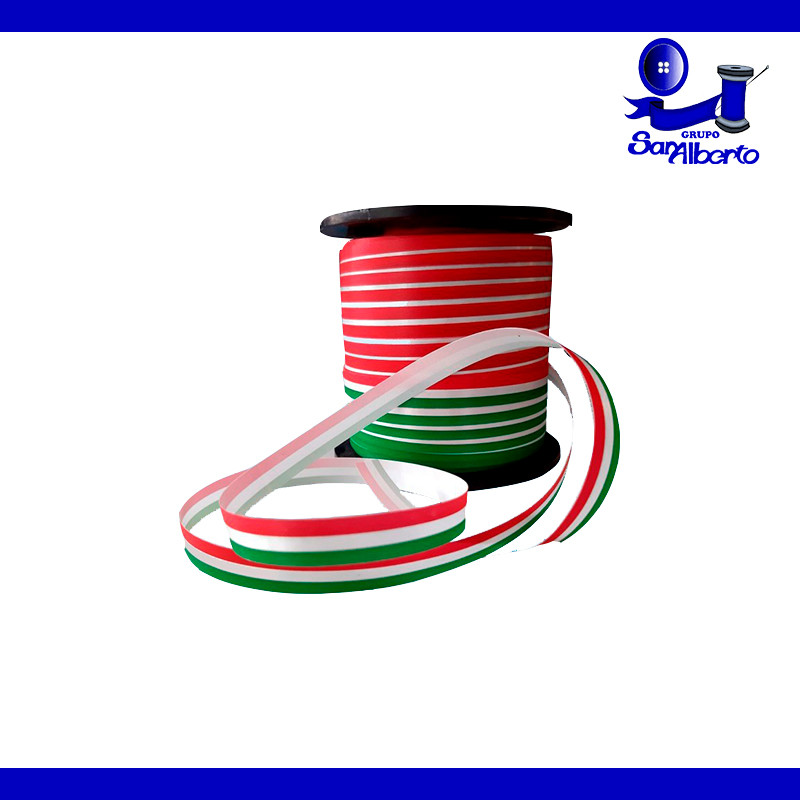 Curling con Diseño Tricolor No. 2