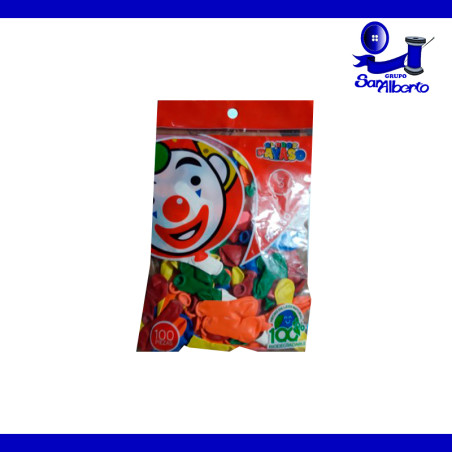 Bolsa de Globos, Colores Surtidos No.3