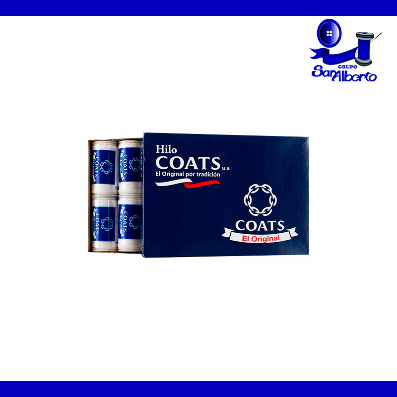 Hilo Coats 3 cabos 12 Carretes con 200m c/u