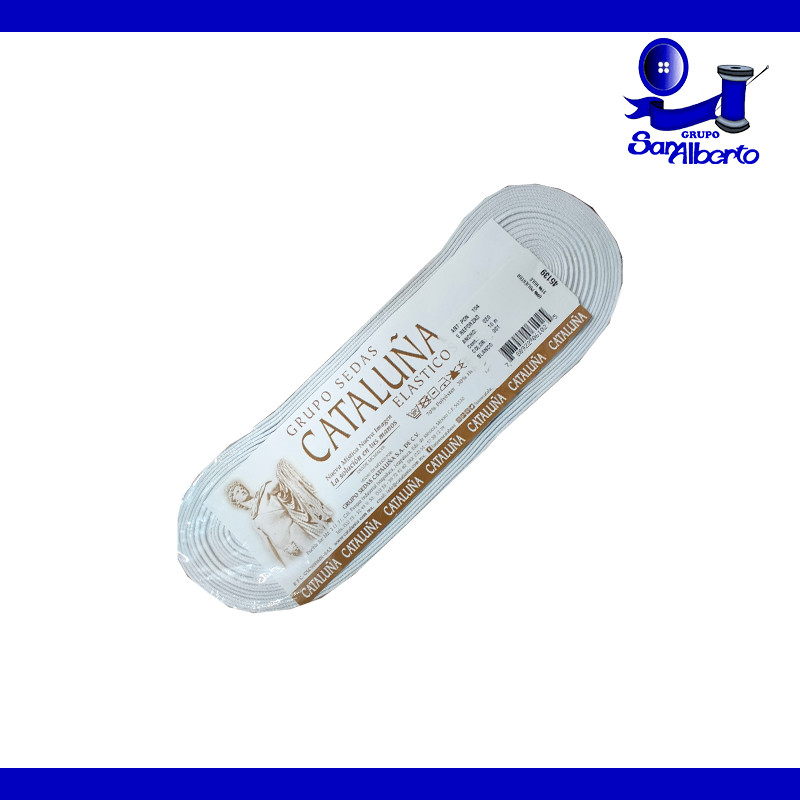 Elástico Reforzado Blanco Cataluña 104 No.20