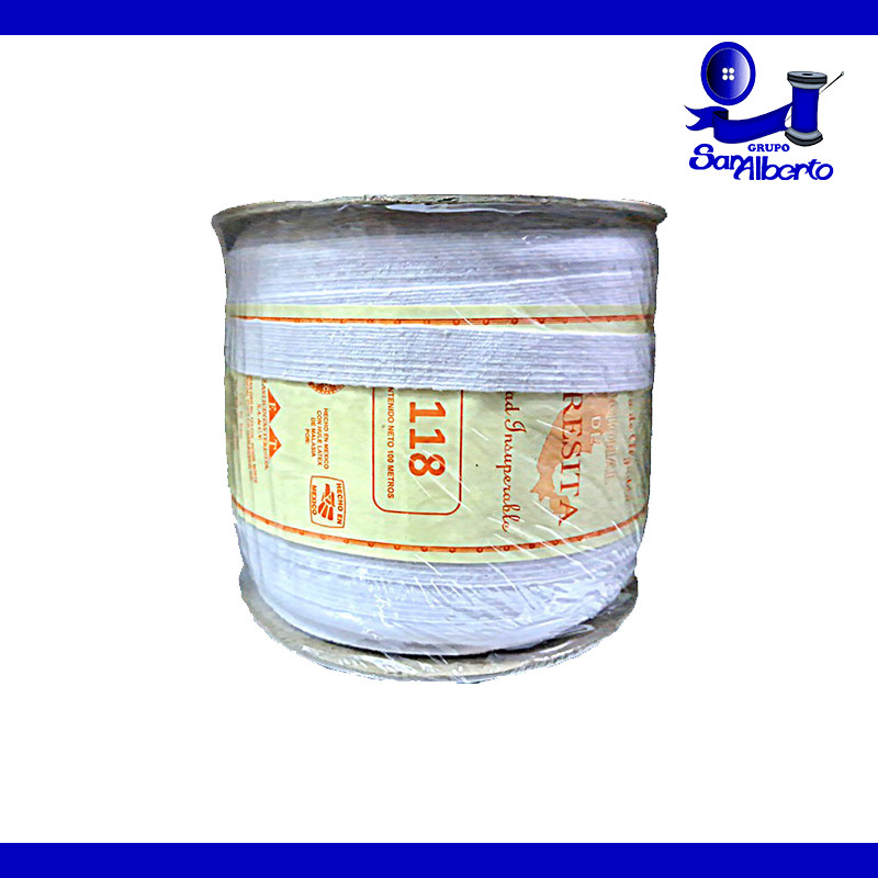 Elástico de Algodón Teresita No. 118