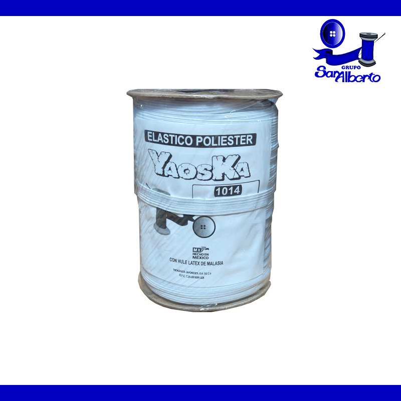 Elástico Poliéster Yaoska Blanco 1014