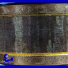Organza Comex con Orilla Metálica Dorada No. 9