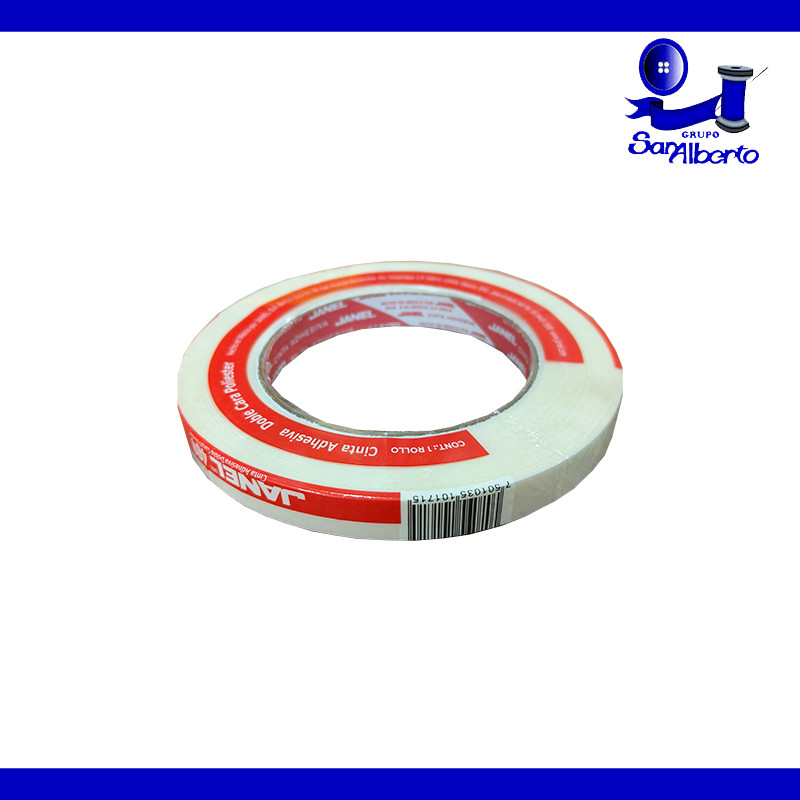 Cinta Adhesiva Doble Cara 12 mm. x 50 mts.